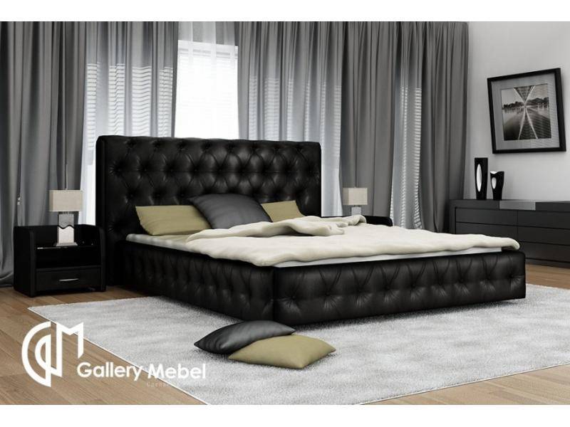 черная кровать letto gm 01 в Москве