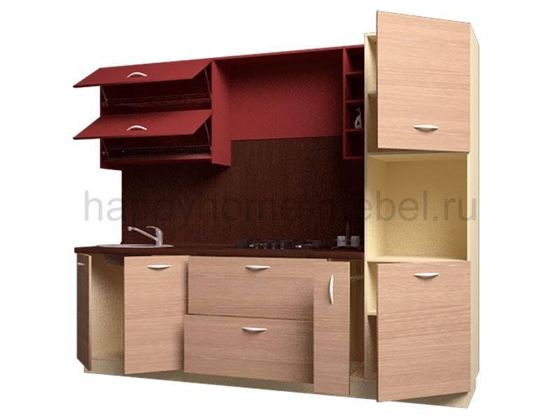 небольшая готовая кухня life wood 3 2600 в Москве