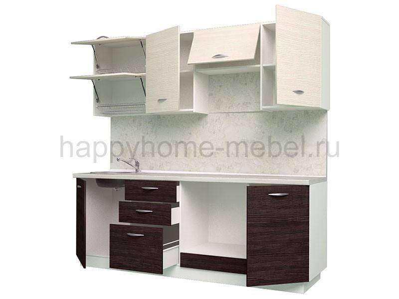 готовая прямая кухня life wood-1 2200 в Москве