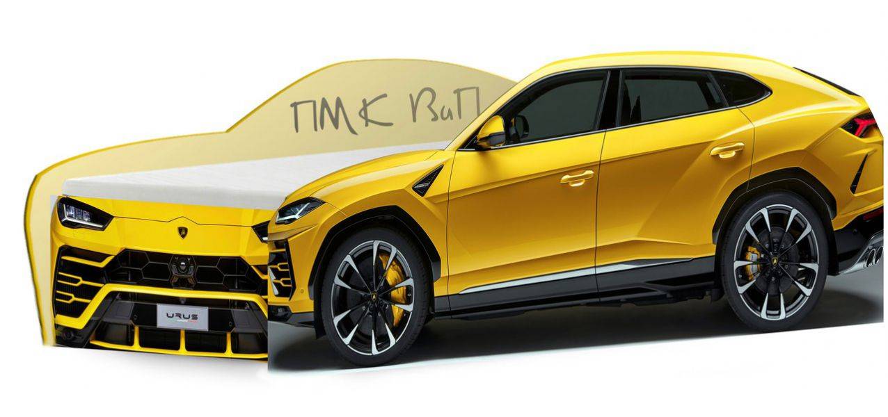 кровать-машинка lamborghini urus в Москве