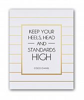 постер keep your heels а3 в Москве