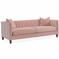 диван penelope sofa прямой розовый в Москве