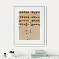 картина: life from bird's flight №11 в Москве