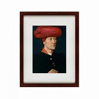 картина: portrait of a man in a turban, second quarter 15th century в Москве