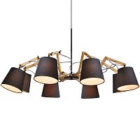 подвесная люстра arte lamp pinoccio a5700lm-8bk в Москве