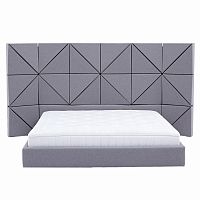 кровать двуспальная 160х200 фиолетовая floe comforty в Москве