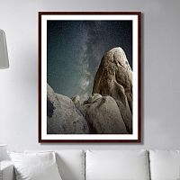 картина: over the night sky в Москве