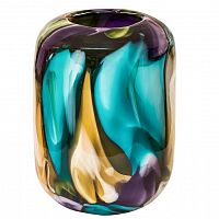 ваза стеклянная цветная 26*18.5 в Москве