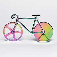 нож для пиццы из нержавеющей стали the fixie, радужный в Москве