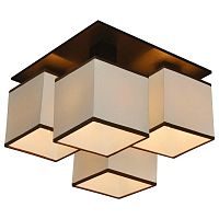 потолочная люстра arte lamp quadro a4402pl-4bk в Москве