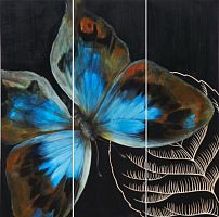 картина fantasy blue butterfly в Москве