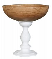 ваза настольная vase wood/hp-white / gb14134 в Москве