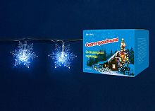 светодиодная гирлянда «снежинки-1» 700см (07930) uniel uld-s0700-050/dta white ip20 snowflakes-1 в Москве