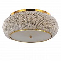 потолочный светильник ideal lux pasha pl10 oro в Москве