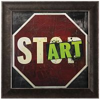 постер в раме start в Москве