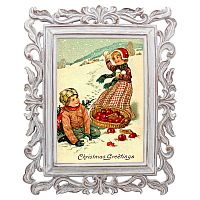 картинас новым годом!, в фоторамкеагата, версия 2 в Москве