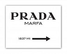 постер prada marfa а4 в Москве