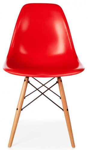 стул классический dsw красный (eames style) в Москве