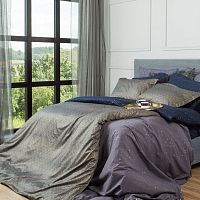 комплект постельного белья decoflux сатин семейный twist dark в Москве