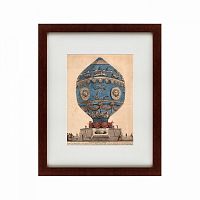 картина: montgolfier aerostatique hot air balloon, 1783 в Москве