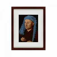 картина: portrait of a man with a blue chaperon, ca. 1430 в Москве