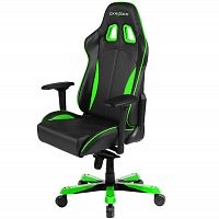 кресло геймерское dxracer king ks57 черно-зеленое в Москве