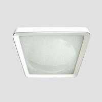 потолочный светодиодный светильник ambrella light orbital crystal sand fs1216 wh/wh 72w+29w d500*500 в Москве