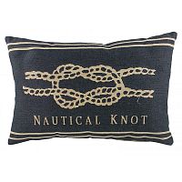 подушка с морским узлом nautical knot denim в Москве