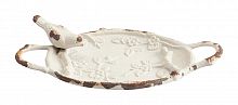декоративное блюдо pewter dish молочное в Москве