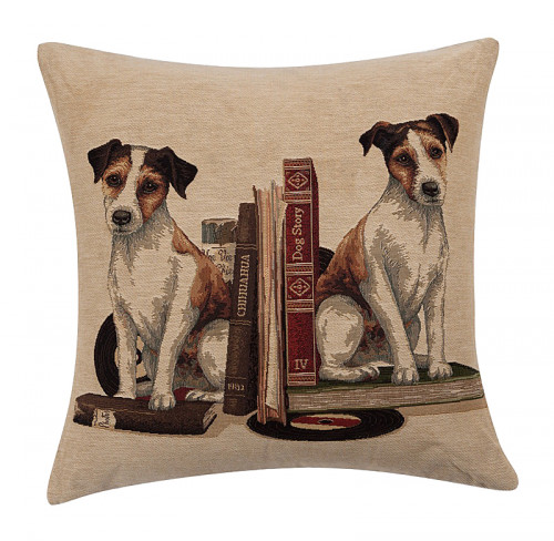 подушка с джек-рассел терьерами bookends jack russell в Москве