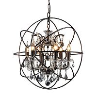 люстра foucault's orb crystal d52 антик (темная) чёрная в Москве