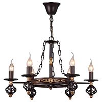 подвесная люстра arte lamp cartwheel a4550lm-6ck в Москве