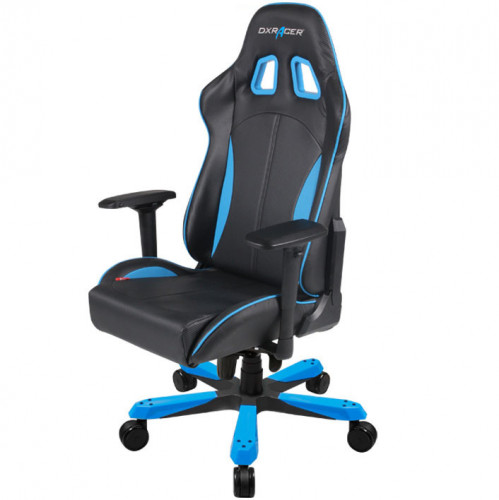 кресло геймерское dxracer king ks57 черно-синее в Москве