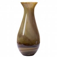 ваза стеклянная (желто-коричневая) 37*16.5 в Москве