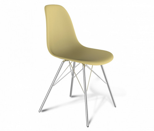 стул dsr бежевый s37 (eames style) в Москве