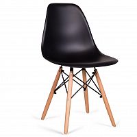 стул деревянный pc-015 черный (eames style) в Москве