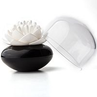 контейнер для хранения ватных палочек lotus черный-белый в Москве