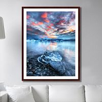 картина iceland coast 100х78,5 см в Москве