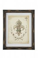 картина в рамке queen sketchs fleur de lys в Москве