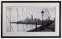 постер с паспарту в раме brooklyn bridge в Москве