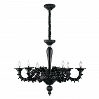 подвесная люстра ideal lux ca rezzonico sp6 nero в Москве