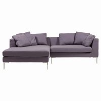 диван charles sofa угловой фиолетовый в Москве