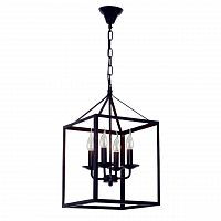 дизайнерская подвесная люстра spot light cage 9810404 черная в Москве