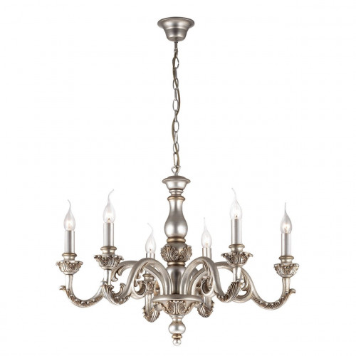 подвесная люстра ideal lux giglio sp6 argento в Москве