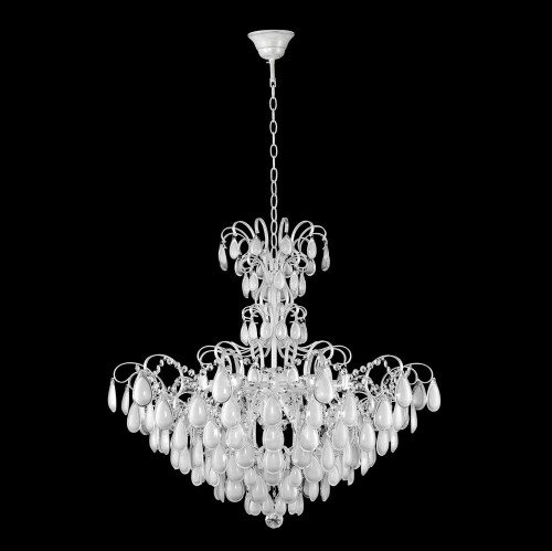 подвесная люстра crystal lux sevilia sp9 silver в Москве