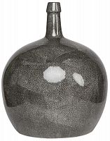 ваза настольная anaconda grey bottle wide в Москве