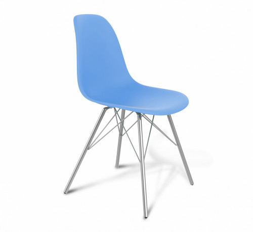 стул dsr голубой s37 (eames style) в Москве