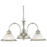 подвесная люстра arte lamp american diner a9366lm-3ss белая в Москве