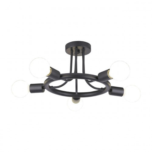 потолочная люстра arte lamp a6063pl-5bk в Москве