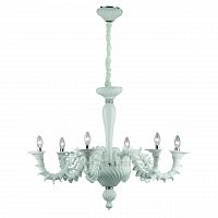 подвесная люстра ideal lux ca rezzonico sp6 bianco в Москве